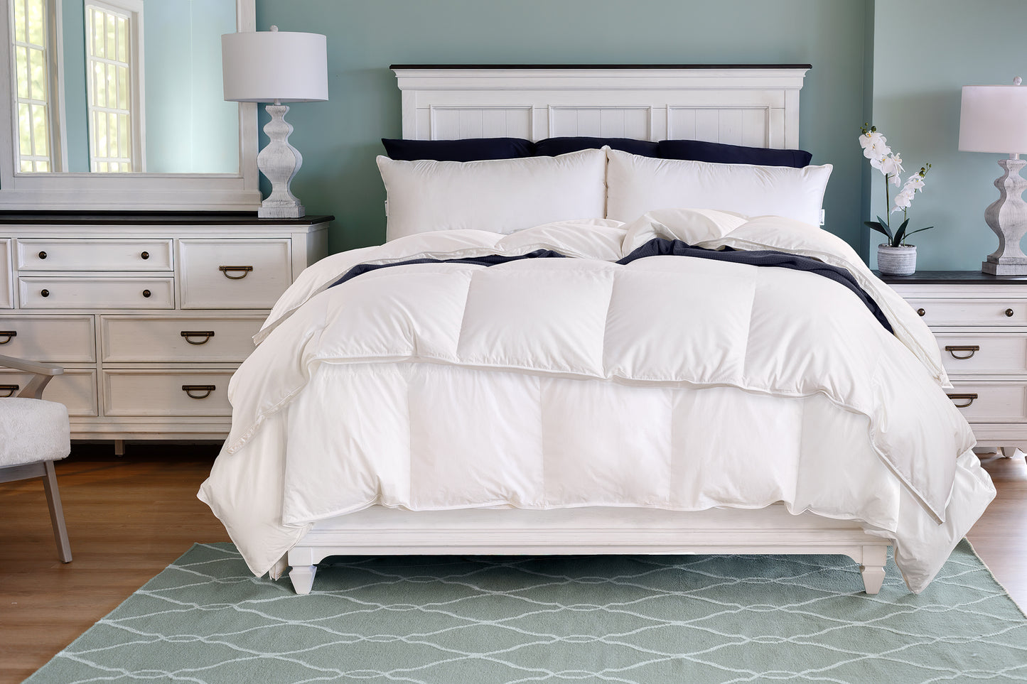 Batiste Collection Down Comforter Duvet Insert by Down Inc.