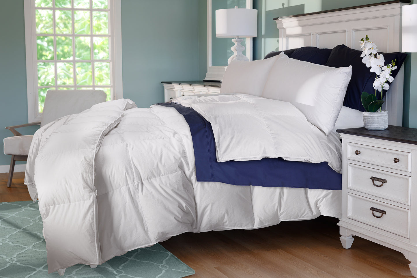 Batiste Collection Down Comforter Duvet Insert by Down Inc.