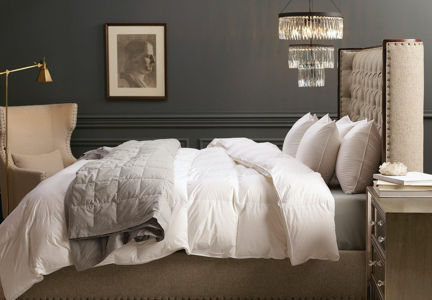 Classic Baffle Box Comforter - Down Direct