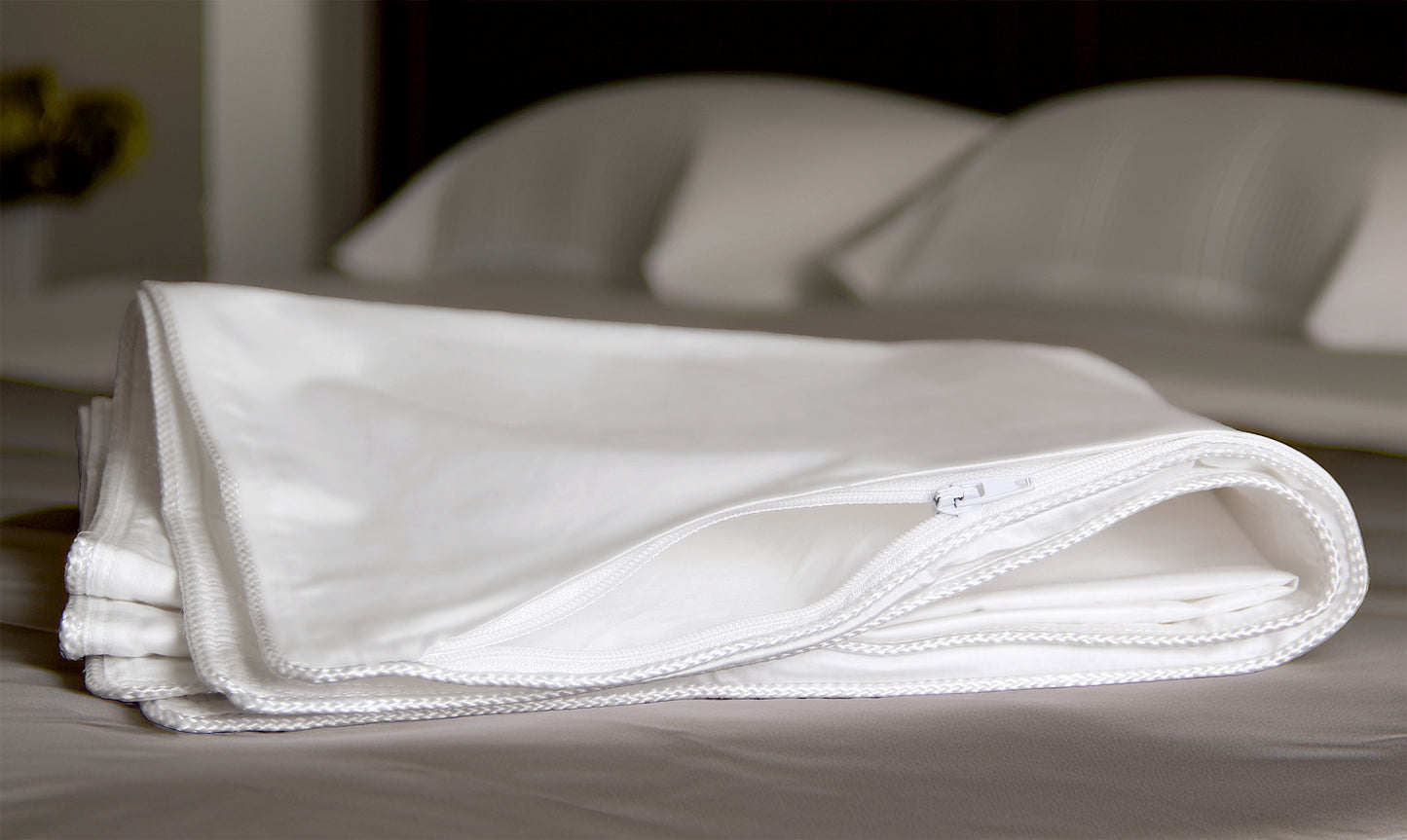 360 TC Zippered Pillow Protectors