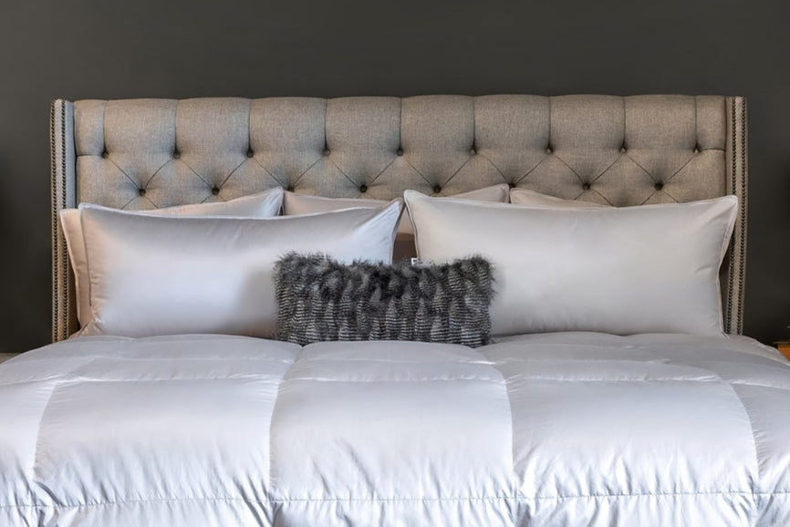 LUXE Collection Silk Down Sleeping Pillow by Down Inc.