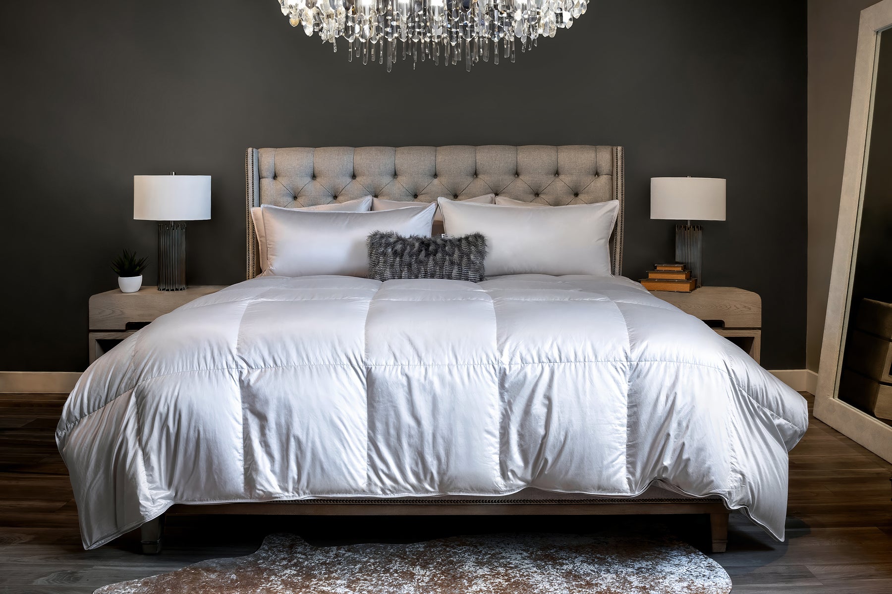 LUXE Silk Down Comorter Duvet Insert Down Inc.