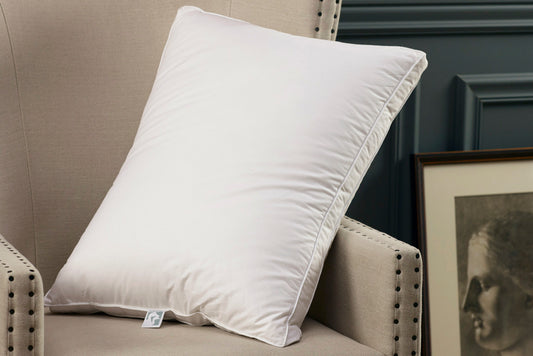 Signature Compartmented Down and Feather Sleeping Pillow by Down Inc.