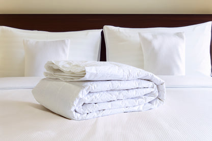 Down Blanket with 2" Trim