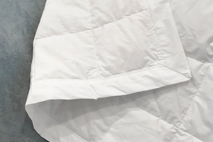 Down Blanket with 2" Trim