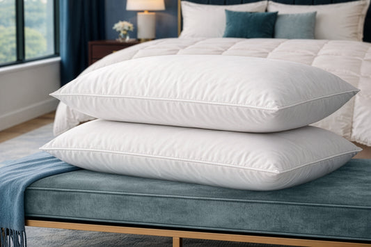 Down to Earth® Organic Cotton Down Sleeping Pillow by Down Inc.