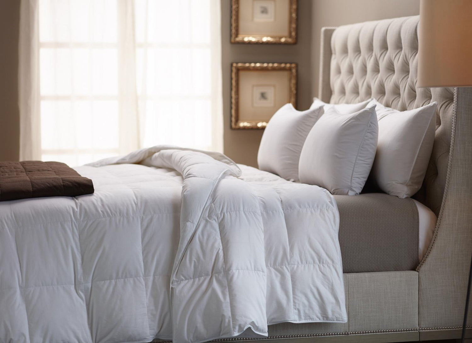 Classic Sewn-Thru Comforter - Down Direct