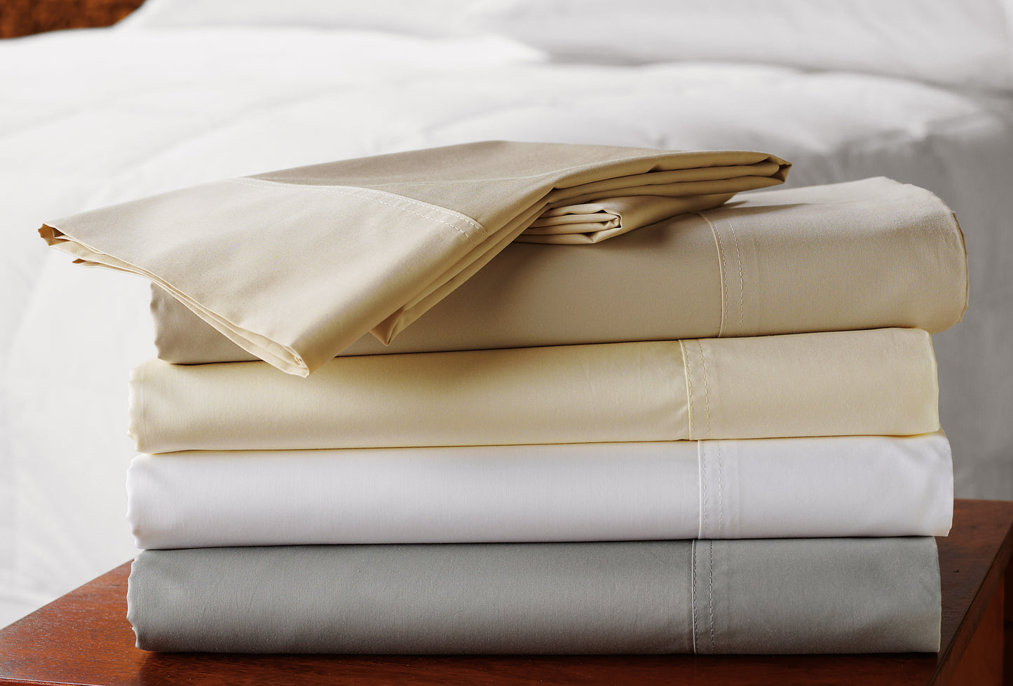 400TC 100% Cotton Sateen Sheet Set