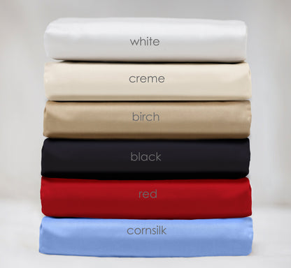 400TC 100% Cotton Sateen Pillowcases